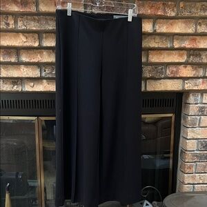 New Chico's So Slimming Black Wide Leg Ankle pants size 1P 8 Petite